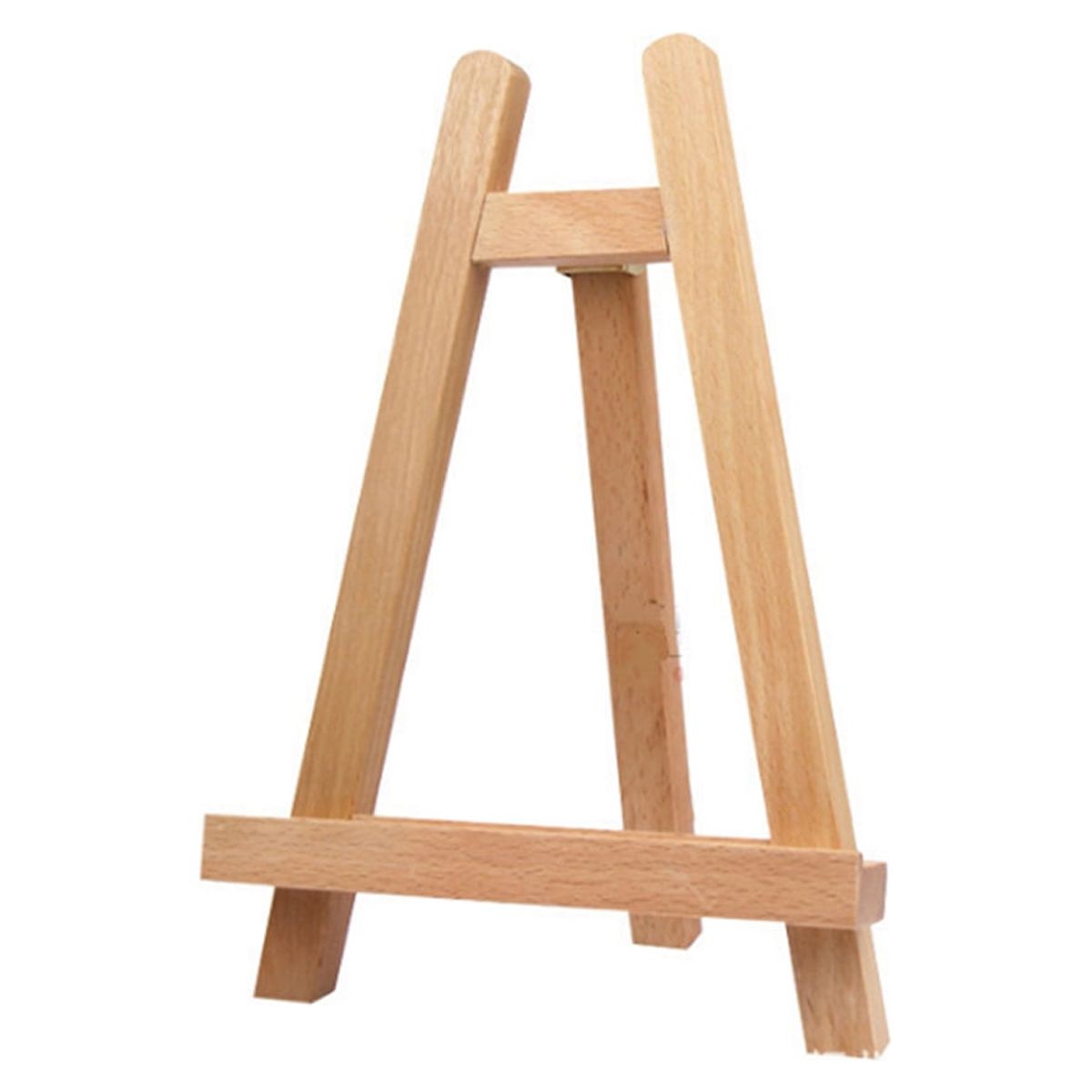 27.5cm Mini Wood Display Easel Tabletop Easel Artist A-Frame Easel Photo Painting Portable Tripod Holder Stand, Size: 11.42 x 11.02 x 1.97